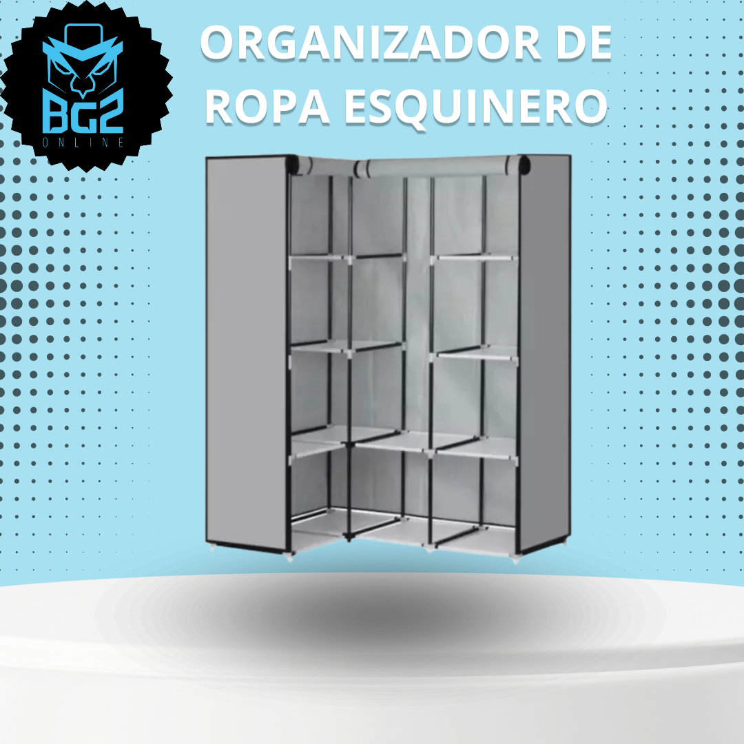 ORGANIZADOR DE ROPA ESQUINERO